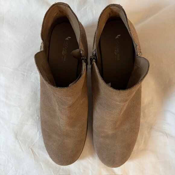 Koolaburra by Ugg Sofiya Suede Studded Ankle Bootie in Amphora Beige Size 11 - Picture 8 of 12